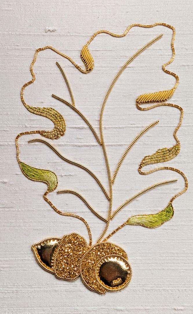 Coming Soon: Stone-Carved Oak Leaf Cyber Project