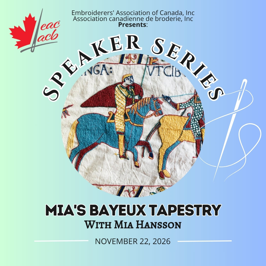 Speaker Series :: Mia Hansson :: Mia’s Bayeux Tapestry