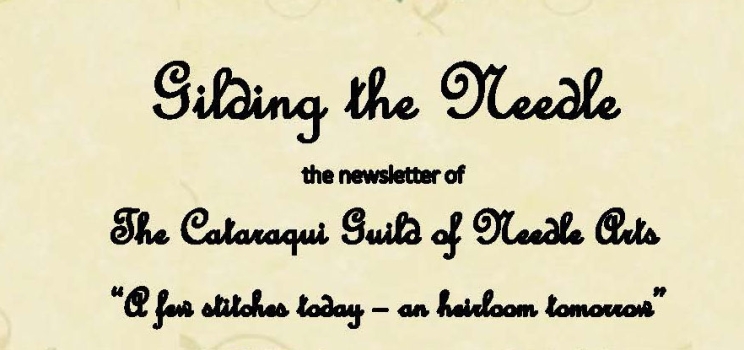 Cataraqui Guild of Needle Arts: Gilding the Needle December 2021
