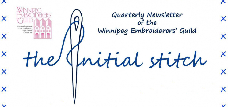 Winnipeg Embroiderers’ Guild: The Initial Stitch 2021-02