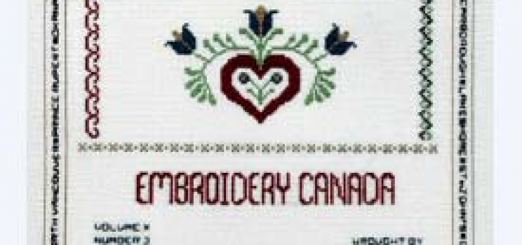 Heritage Sampler – Embroidery Canada