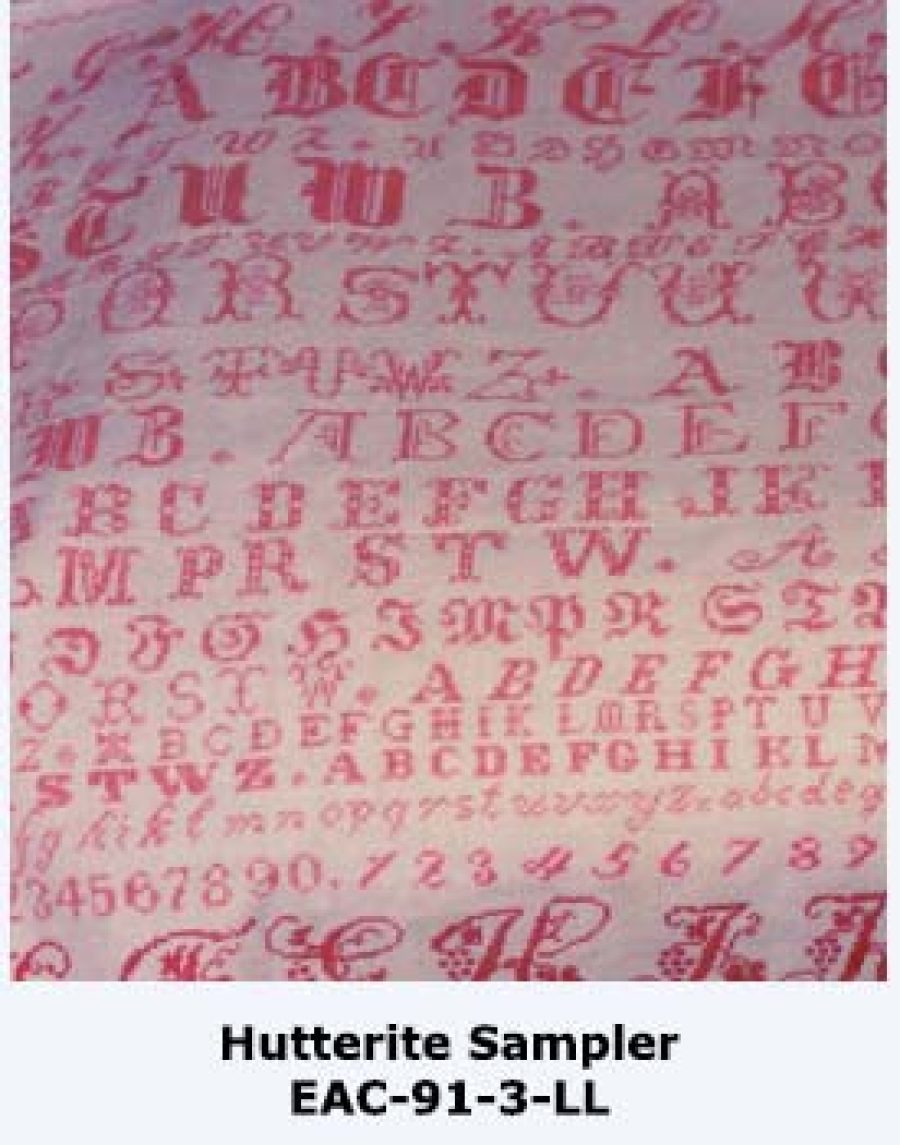 Heritage Sampler - Hutterite