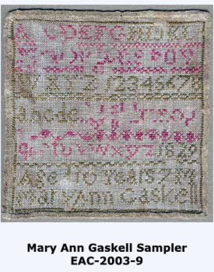 Heritage Sampler - Mary Ann Gaskell