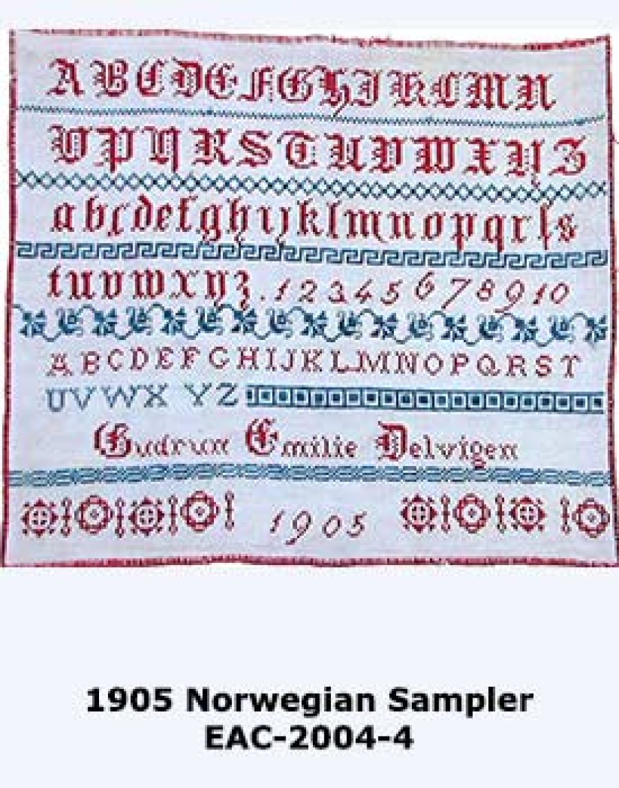 Heritage Sampler - 1905 Norwegian
