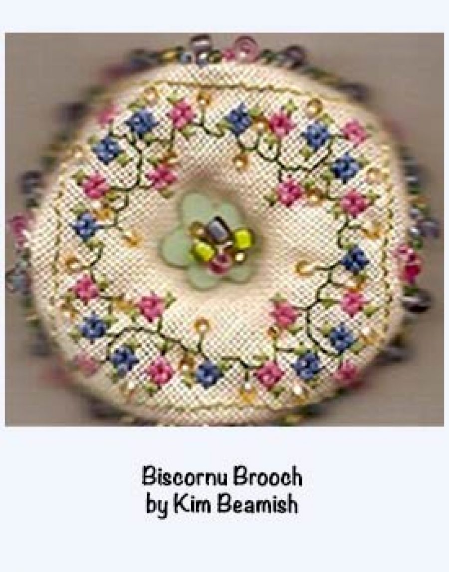 Biscornu Brooch