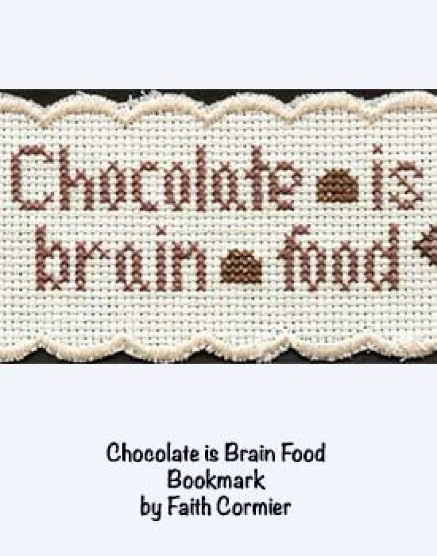 Chocolate is Brain Food Bookmark