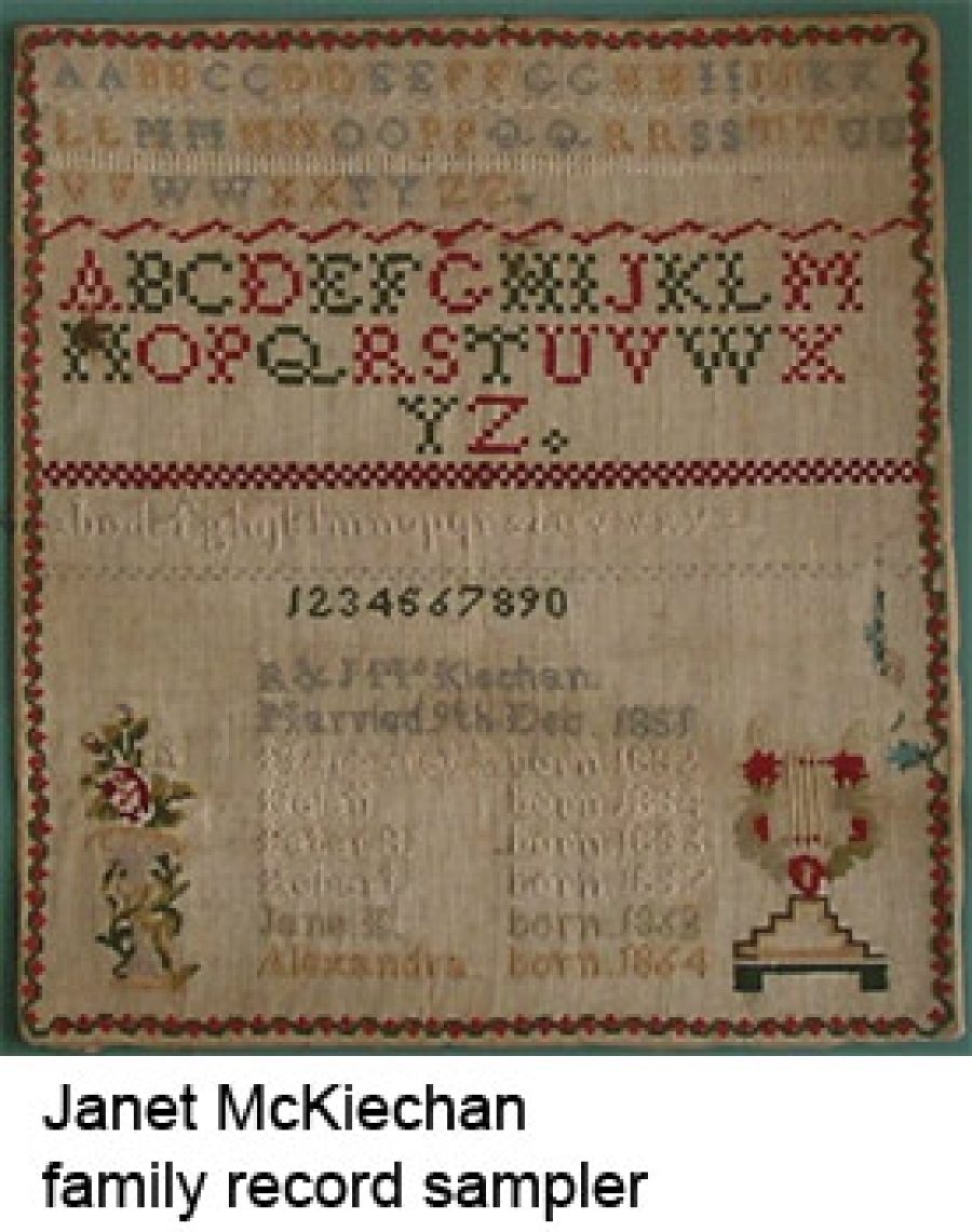 Samplers and Family Ties