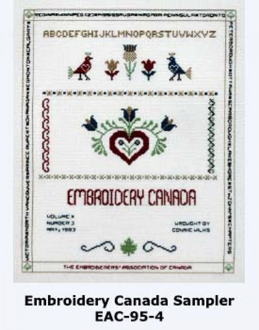 Heritage Sampler - Embroidery Canada