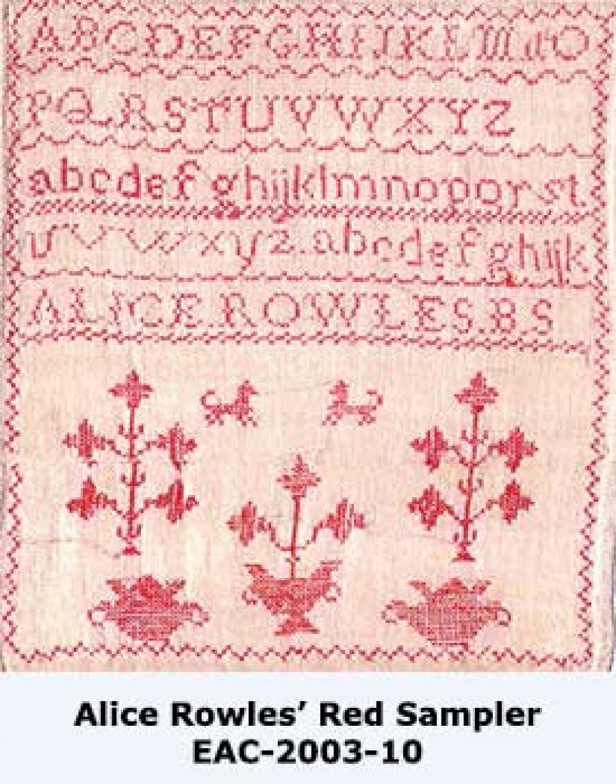 Heritage Sampler - Alice Rowles